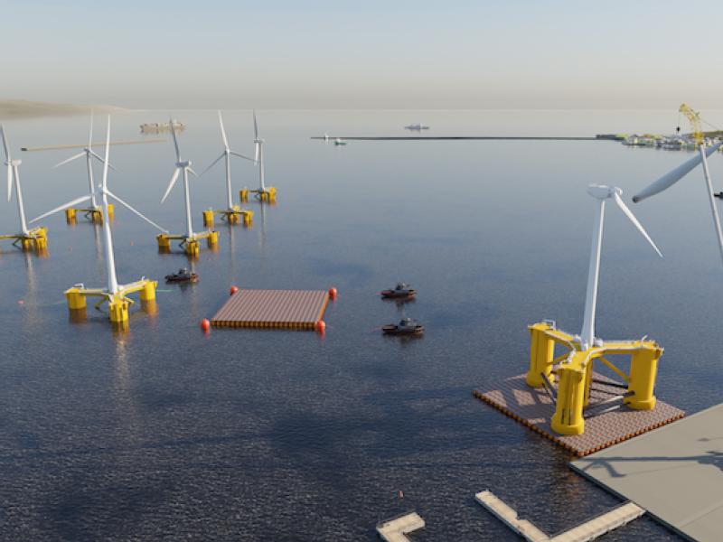 Tugdock, Crowley partner to innovate solutions for floating offshore wind energy