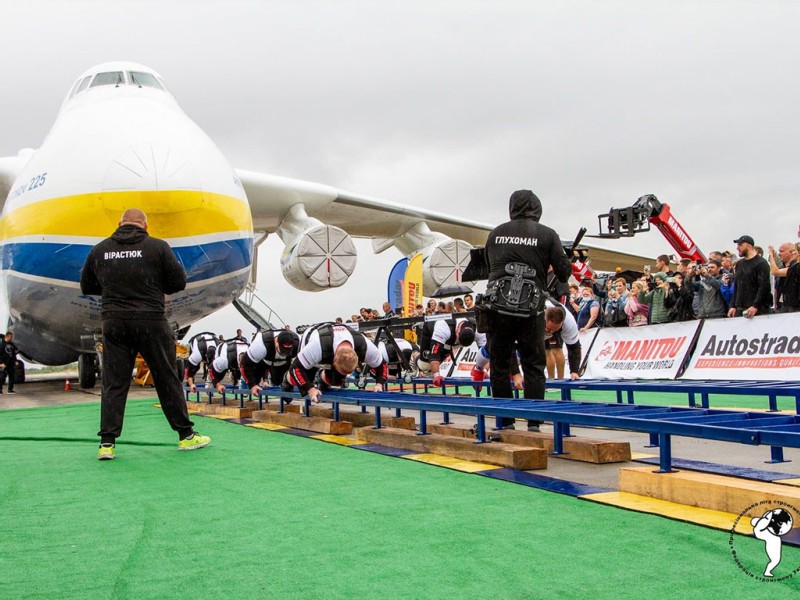 Antonov Airlines’ AN-225 used to break record by Ukrainian athletes