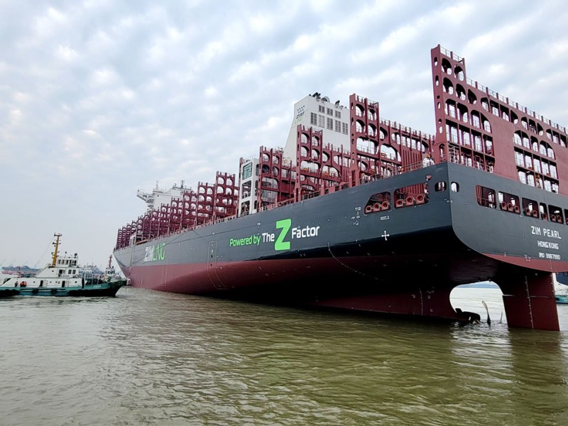 ZIM names three new LNG vessels advancing sustainability in the shipping industry