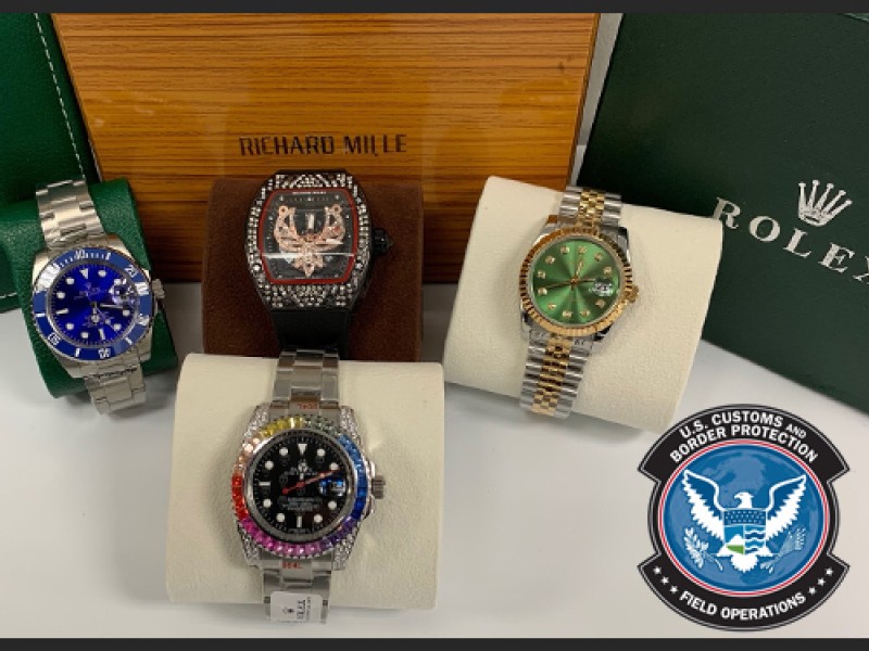 CBP officers in Boston seize nearly $1M in counterfeit watches