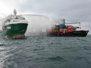 Improved fire safety for container ships on the horizon