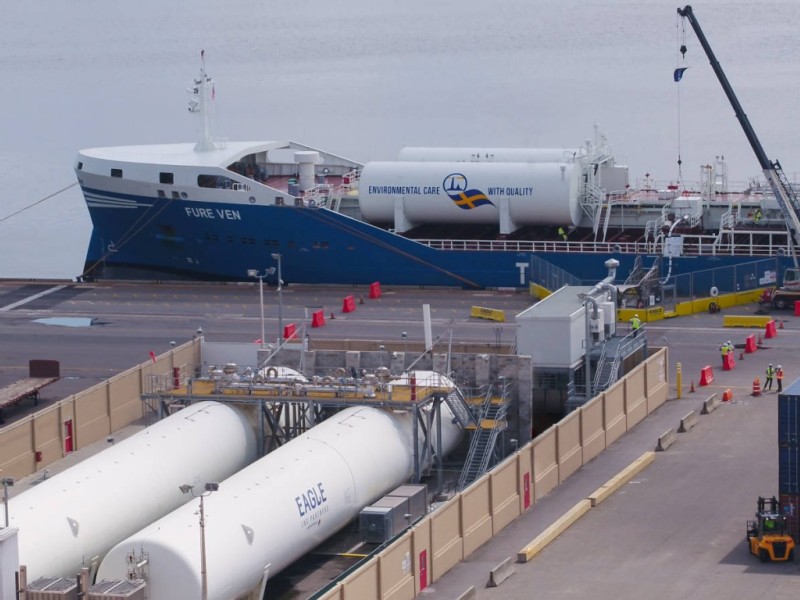 Furetank, Eagle LNG and GAC achieve historic LNG bunkering in the U.S.