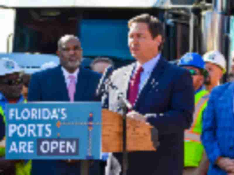 Governor Ron DeSantis: Florida’s seaports are open and ready to meet holiday demands