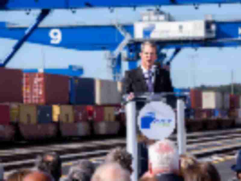 Georgia Ports mark Mason Mega Rail milestone