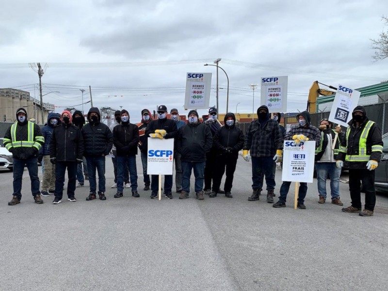 Montreal dockers launch strike ahead of possible government intervention