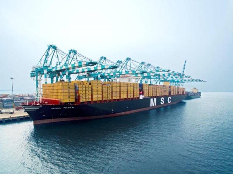 MSC develops a regional hub for container handling at Khalifa Port