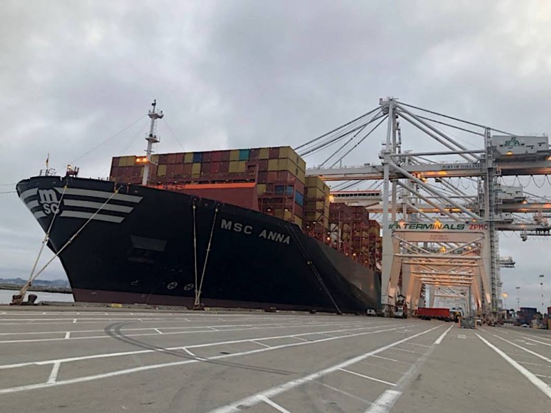 Port of Oakland says canceled sailings could hit cargo volume