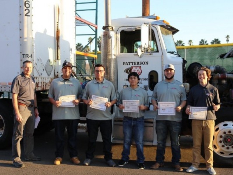 California High School Takes on Commercial Truck Driver Shortage