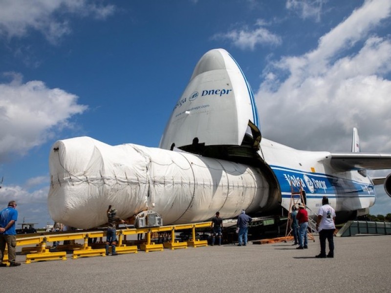 Volga-Dnepr delivers for first stage of United Launch Alliance’s Atlas 5 rocket for NASA’s next Mars rover mission
