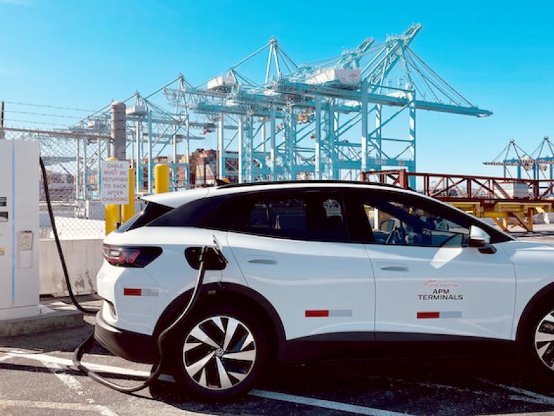 Pier 400 Los Angeles accelerates sustainability with terminal fleet electrification