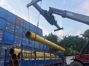 AON member, International Fresh Forwarder manages key gas pipeline shipment from Tianjin to Buenos Aires