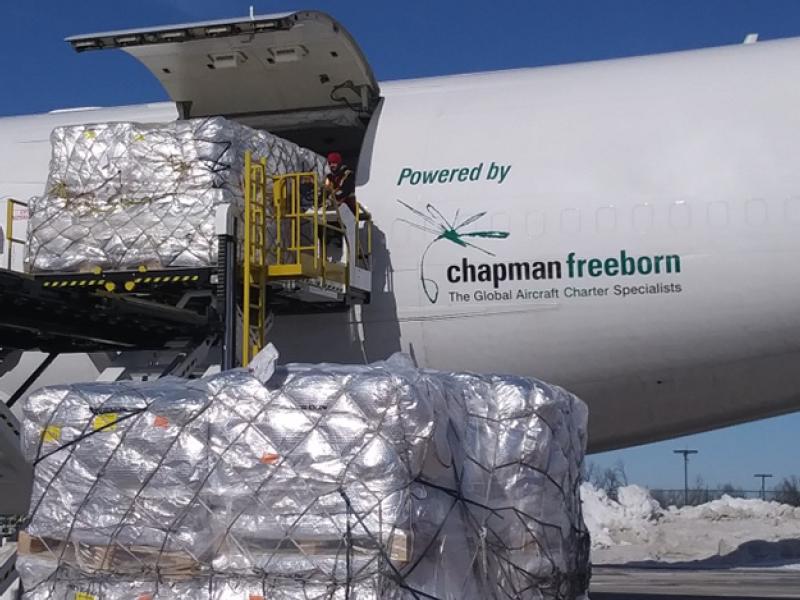 Chapman Freeborn responds to heavy demand from China