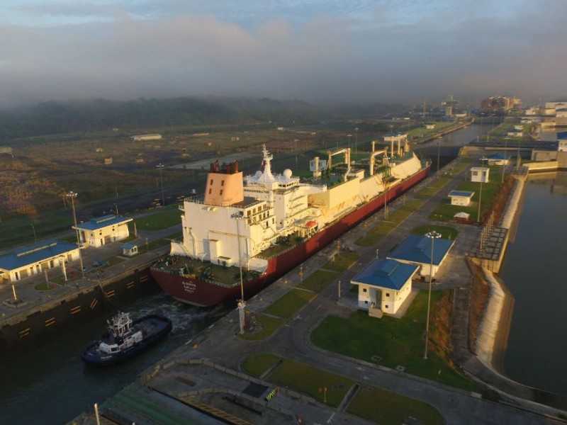 Panama Canal Welcomes First Q-Flex LNG Tanker