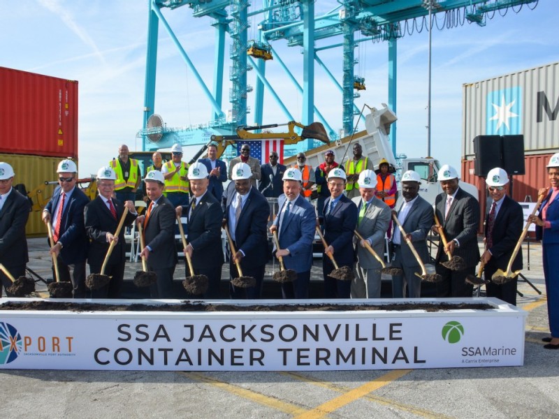 JAXPORT breaks ground on $238.7 million container terminal