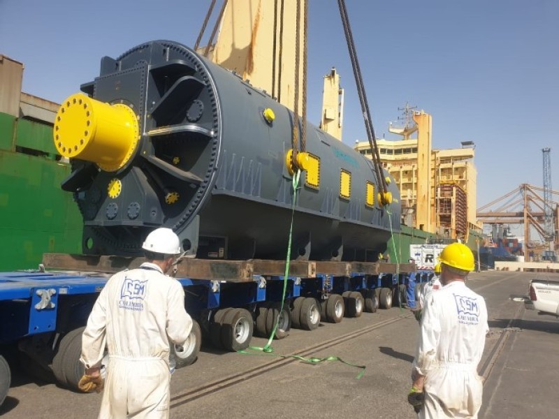 AAL Shipping transports Siemens generators for clean energy power plants in Europe and Iraq