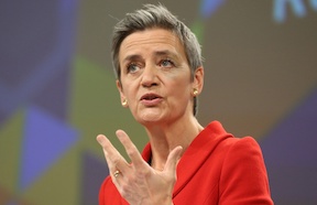 EU’s digital and competition chief Margrethe Vestager