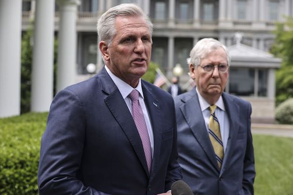 House and Senate GOP leaders, Kevin McCarthy and Mitch McConnell