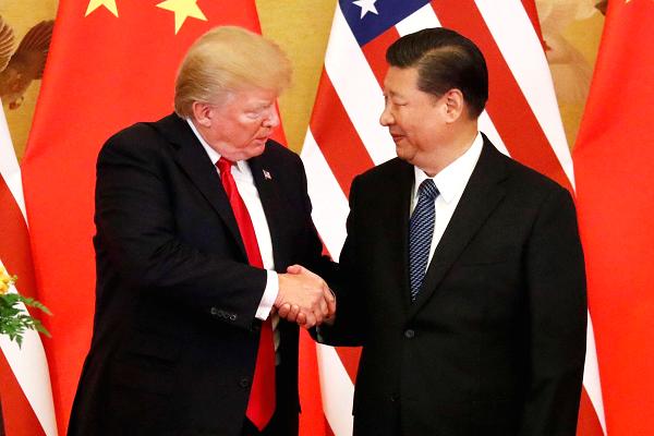 President Donald Trump with China President Xi Jinping