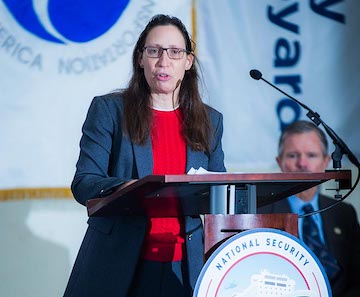 Lucinda Lessley, Acting Administrator for the U.S. Maritime Administration (MARAD)