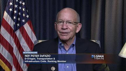 House Transportation & Infrastructure Committee Chairman Peter DeFazio