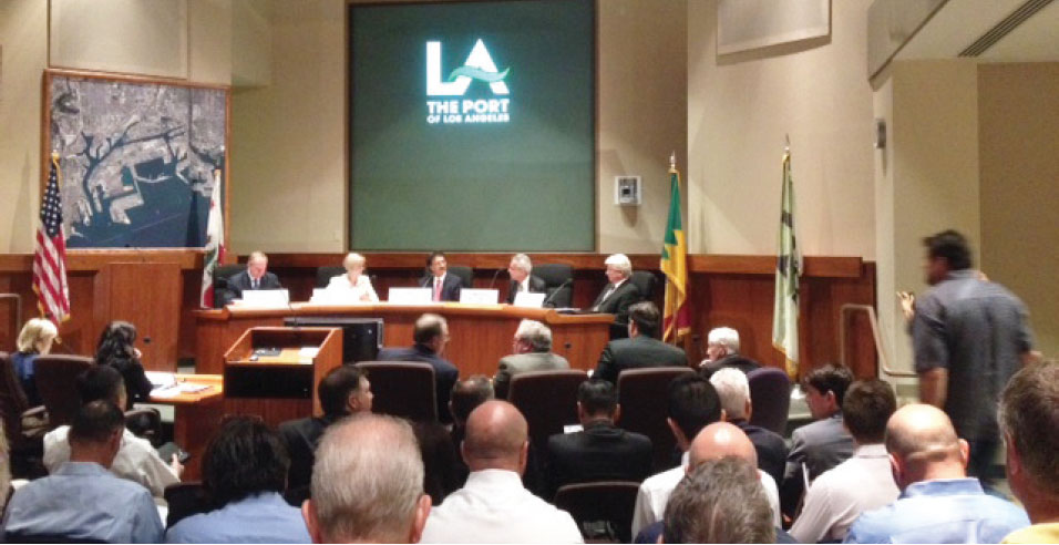 The FMC on September 12, 2014 holds a public forum moderated by FMC commissioner Mario Cordero at the Port of Los Angeles Administrative Building. 
