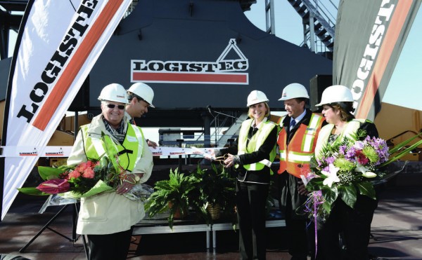 Ceremony for expansion at Contrecoeur Terminal at the Port of Montreal.