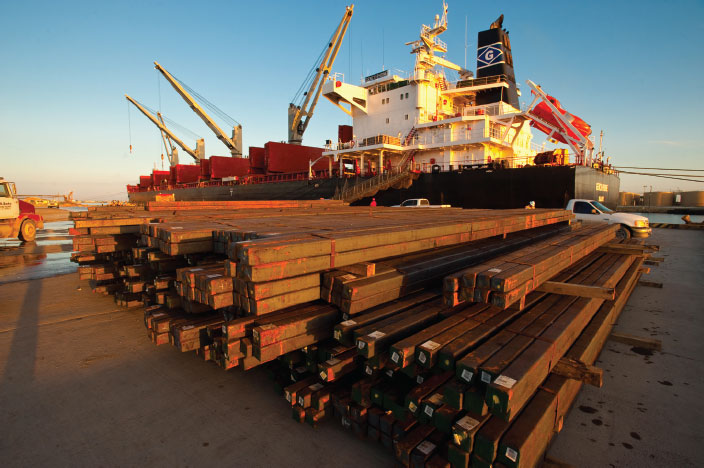 Increased steel imports are driving significant growth in breakbulk volumes at the Port of Brownsville, just north of the U.S.-Mexico border.