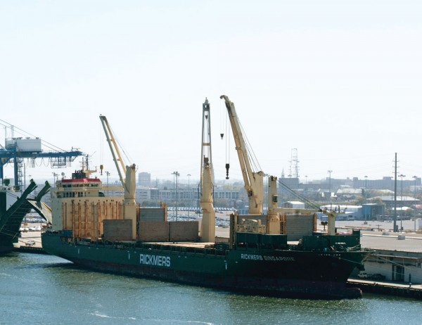 Rickmers vessel docked at SCPA’s Port of Georgetown