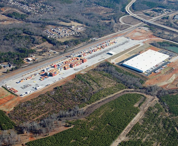 Aerial view of South Carolina Inland Port