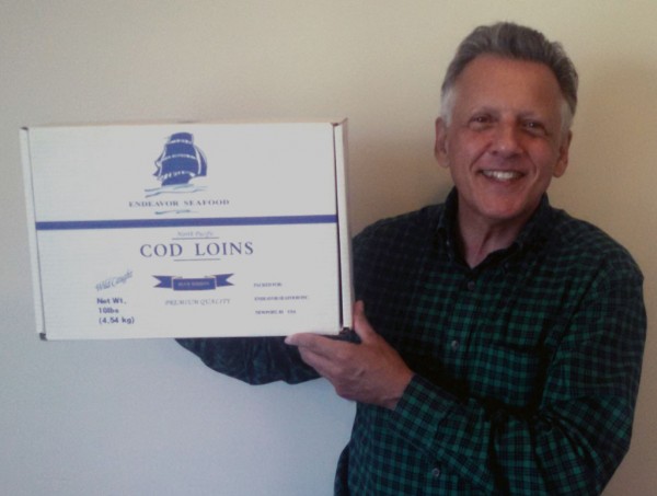 Oh my cod, George Souza, president of Endeavor Seafood Inc., is proud of how his company’s supply chain keeps cod loins and other frozen seafood products appropriately cold.