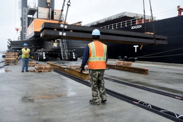 Activity at newly opened Paulsboro Marine Terminal includes steel imports from Russia destined for rail transport to mills in Pennsylvania and Indiana.