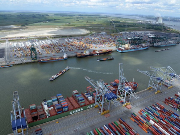 Port of Antwerp, Canada’s leading European maritime trade partner, accounts for one in every five containers handled at the Port of Montreal. Courtesy of Antwerp Port Authority.