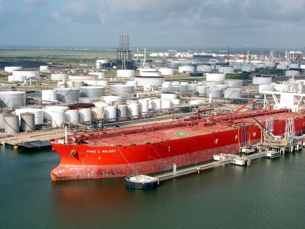 The Port of Texas City is a leading hub for US oil exports via very large crude carriers or VLCCs.