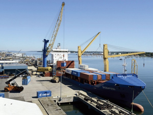 Eimskip started calling at the Port of Portland 5 years ago
