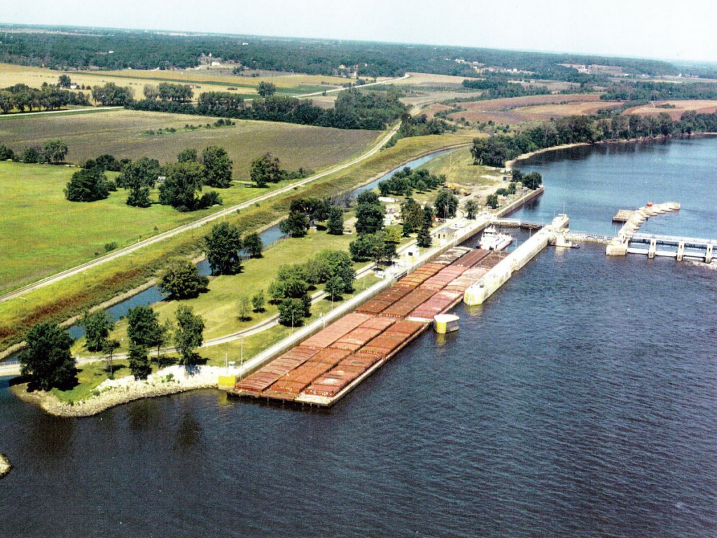 Lock and Dam #20 is located on the Upper Mississippi River, about one mile upstream from Canton, MI.