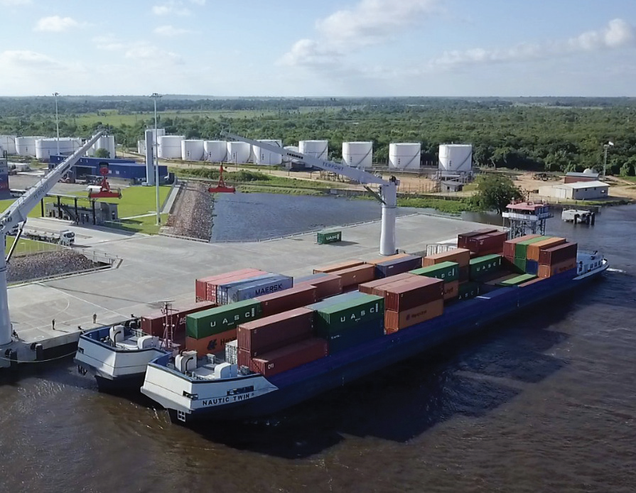 Terport Villeta is a new river container terminal in Paraguay.