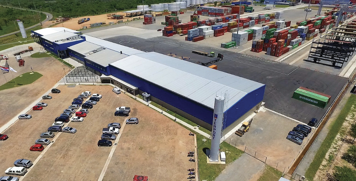 The new Villeta container terminal is a $40 million investment.