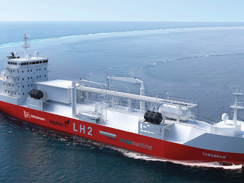 Wilhelmsen LH2 – Liquid Hydrogen fueled vessel