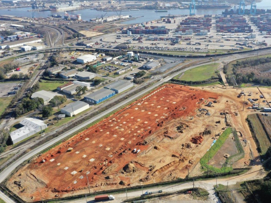 MTC Logistics is constructing a temperature-controlled distribution center at the Port of Mobile, AL.
