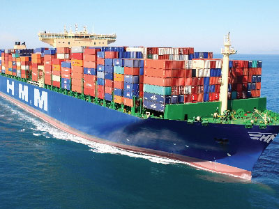 HMM is scheduled to take delivery of all twelve 24,000-TEU container carriers by August.
