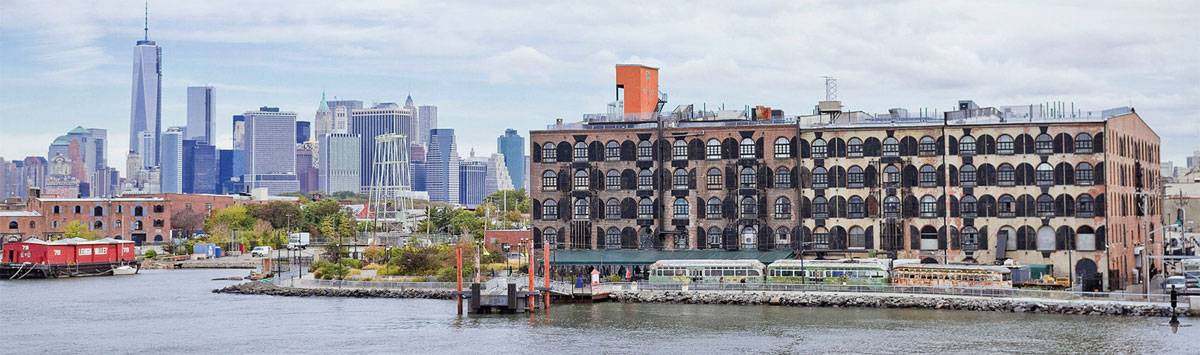 Red Hook Terminal at the Port of New York’s Brooklyn waterfront