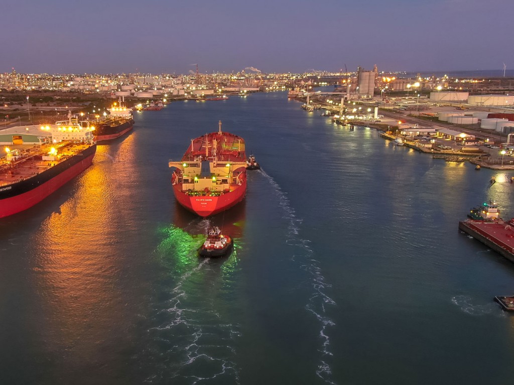 The Port of Corpus Christi, a leading crude oil and liquefied natural gas exporter, strives to be “America’s Energy Port.”
