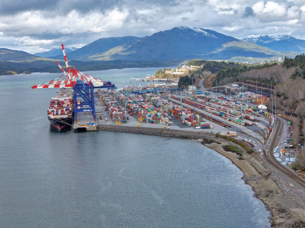 Cargo growth is continuing at Port of Prince Rupert.