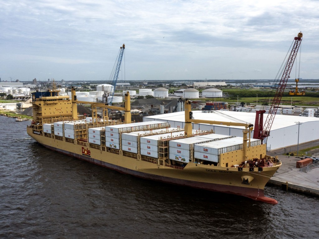 Dole Fresh Fruit’s recently added weekly containership service from Central America furthers the diversity of offerings at Port Tampa Bay.
