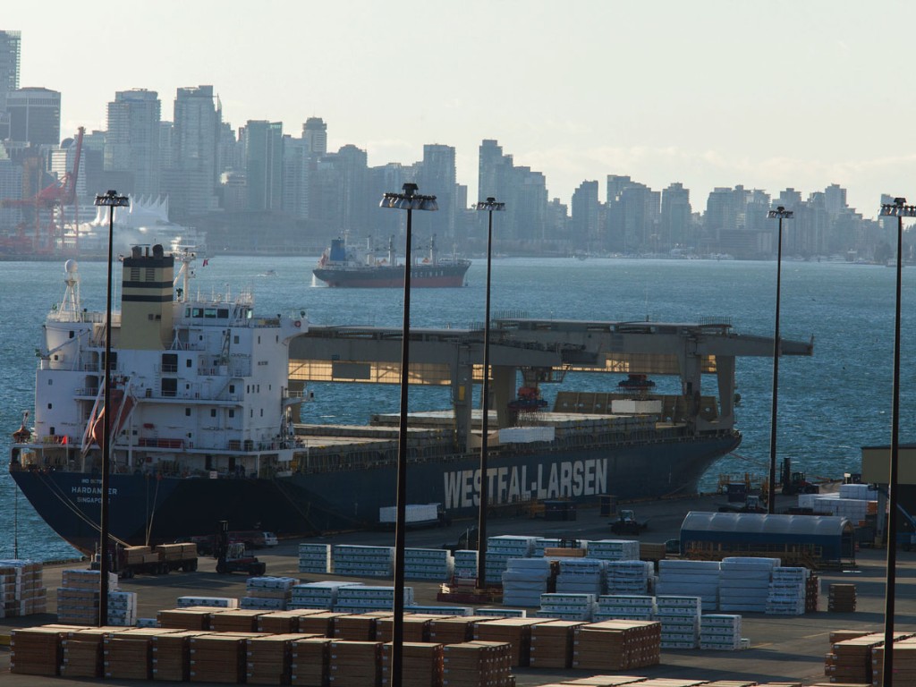 Port of Vancouver breakbulk terminals catering to strong demand