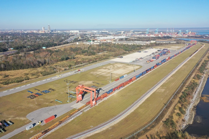 tonnage moving through APM’s Mobile terminal is growing 20 to 25 percent each year as shippers see the viability of the Gulf Coast as a gateway from Asia to the U.S.