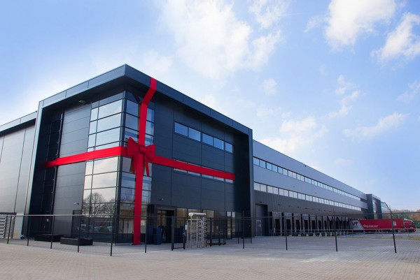 New Arvato logistics center in Gennep, Netherlands