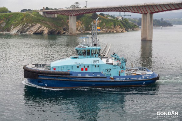 BV classed tug, Dux - now operating in Hammerfest, Norway. Image courtesy of Gondan Shipbuilders