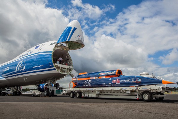CargoLogicAir is the official cargo airline partner of Bloodhound SSC