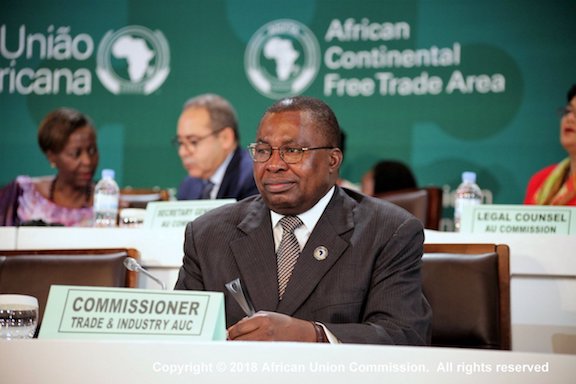 African Union Trade and Industry Commissioner Albert Muchanga